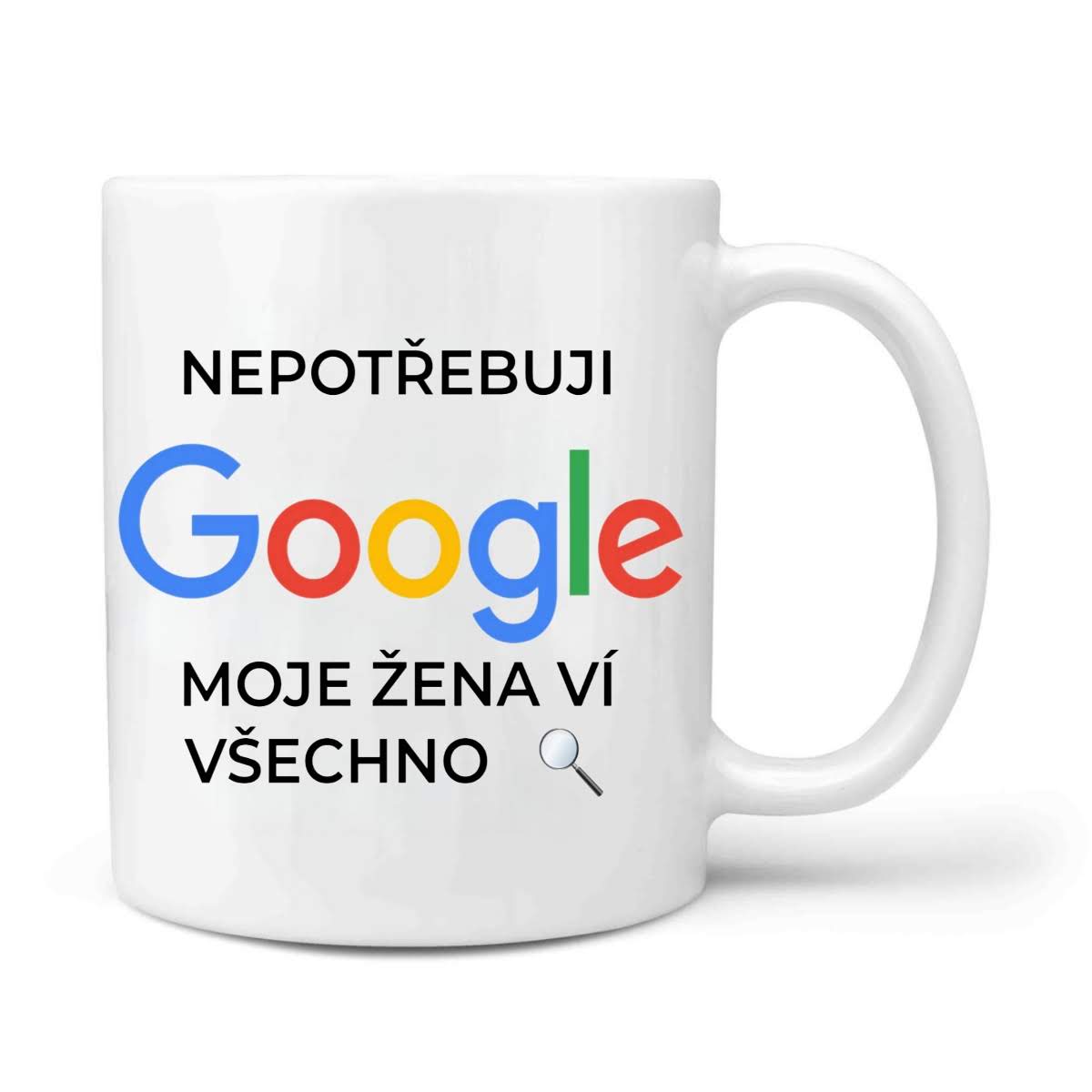 Nepotřebuji Google, moje žena ví všechno