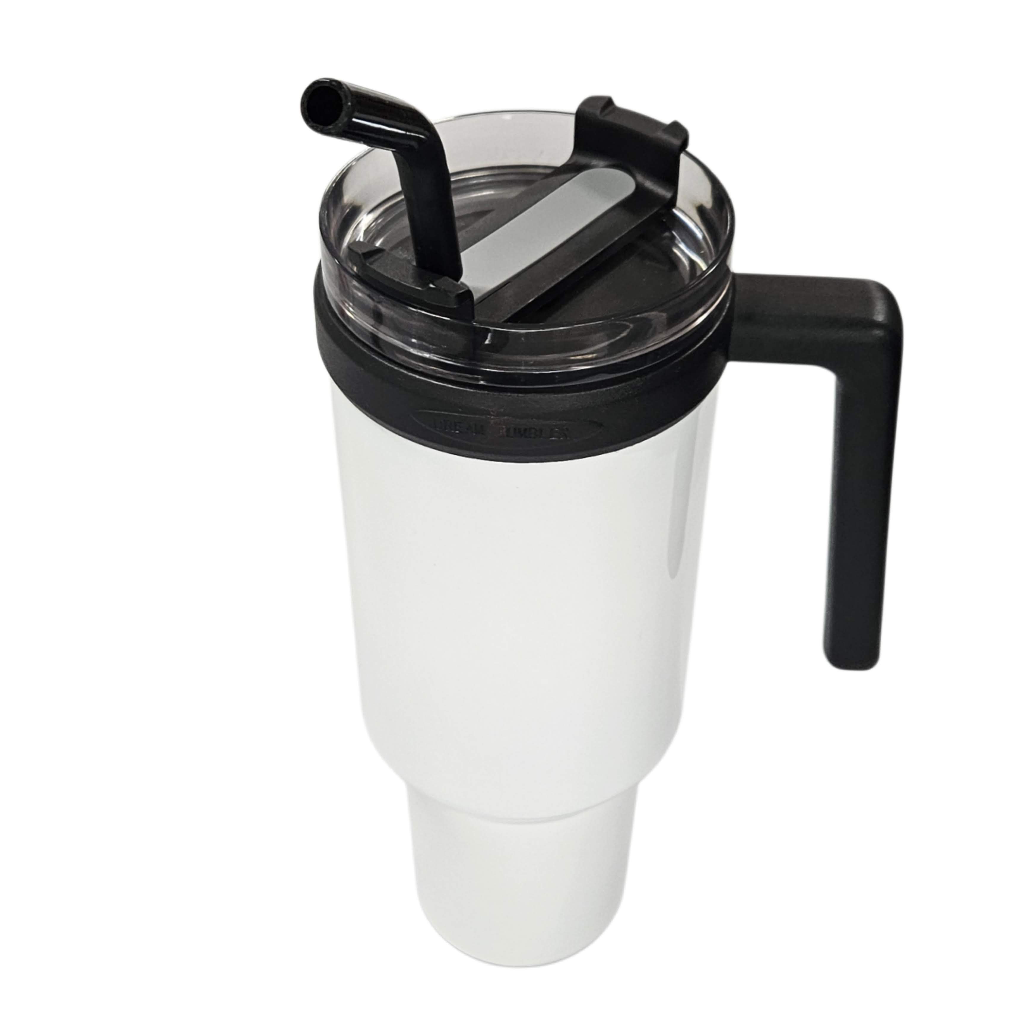 Cestovní nerezový termohrnek 1200 ml / černý