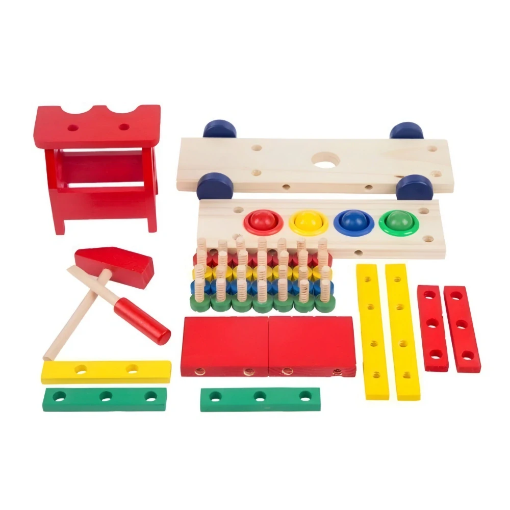 Dřevěný interaktivní náklaďák 