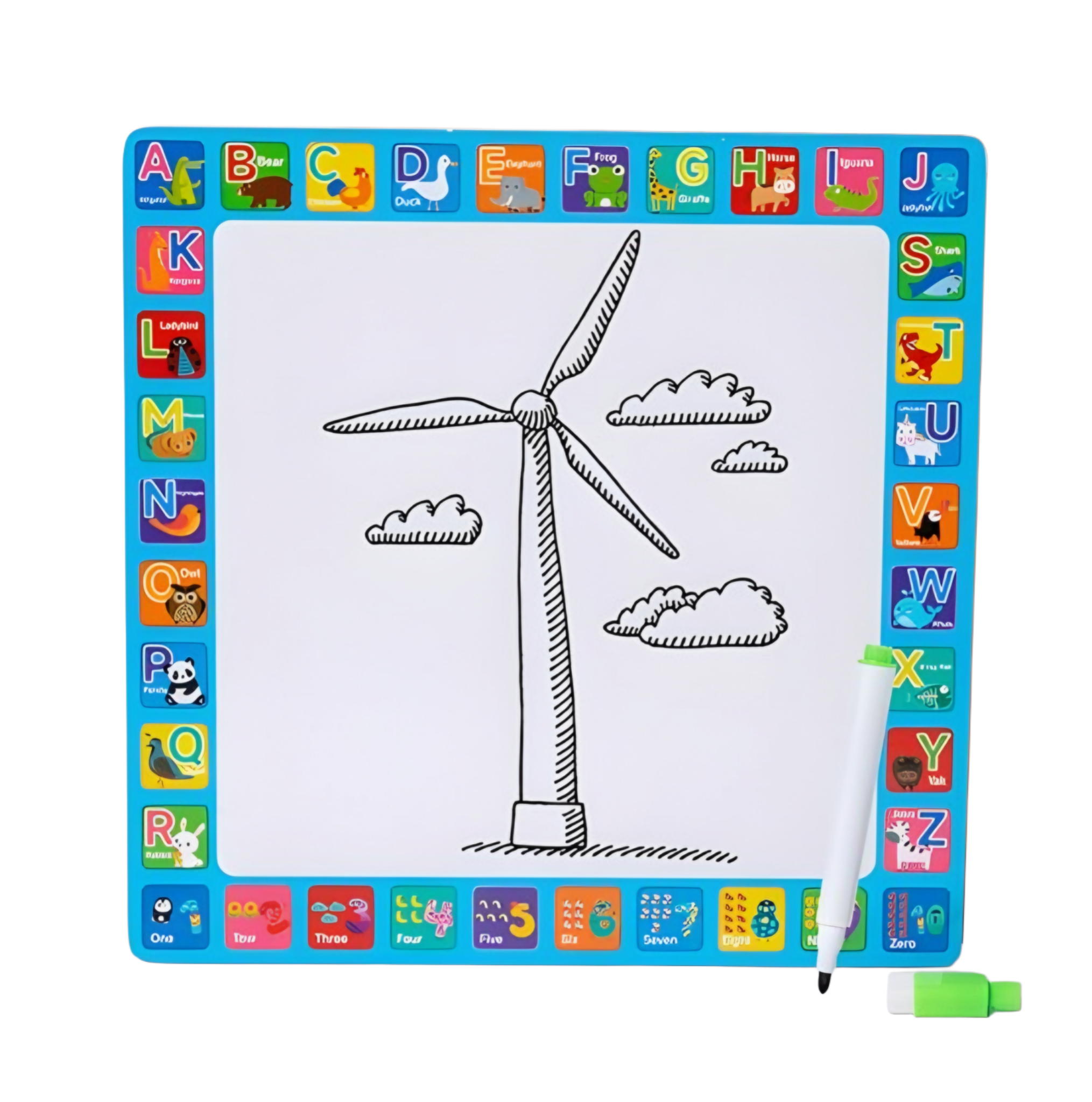 Dřevěné vkládací puzzle čísla /zrození T-rexe 