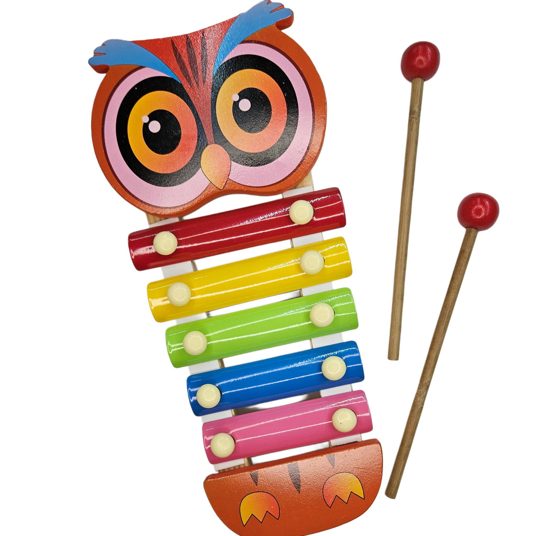 Dřevěný xylofon zvířátka 