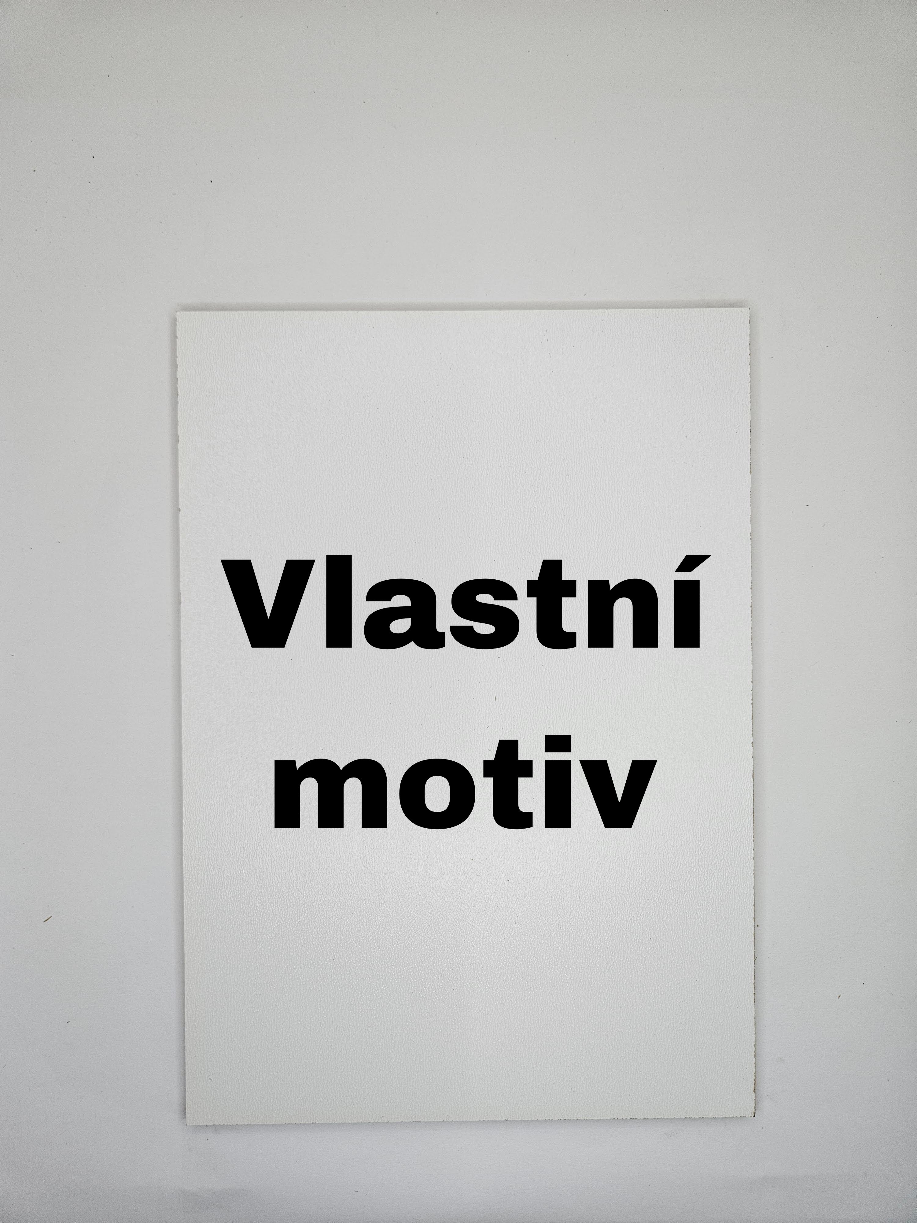 Tabulka / vlastní motiv