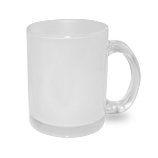 Skleněný hrnek matný