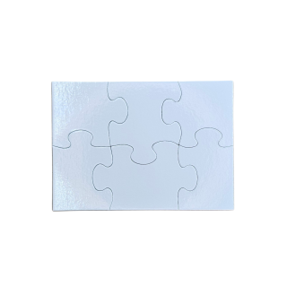 Puzzle lepenka 17,7x12,6 cm 6 dílků 