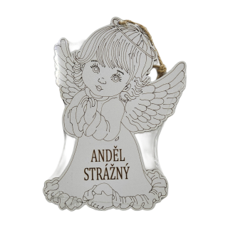 Cedulka anděl strážný 