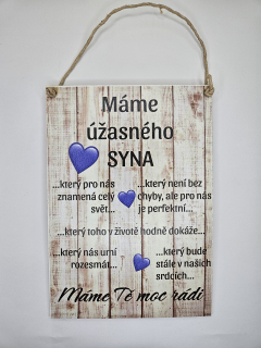 Máme úžasného syna