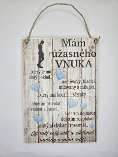 Mám úžasného vnuka