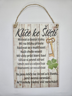 Klíče ke štěstí.