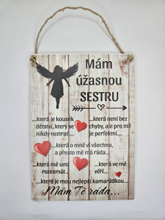 Mám úžasnou sestru