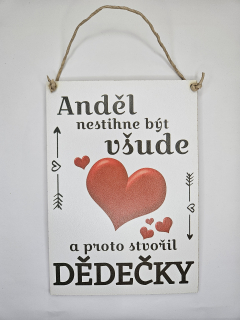 Anděl nestihne být všude / dědečky