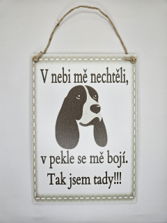 V nebi mě nechtěli / baset